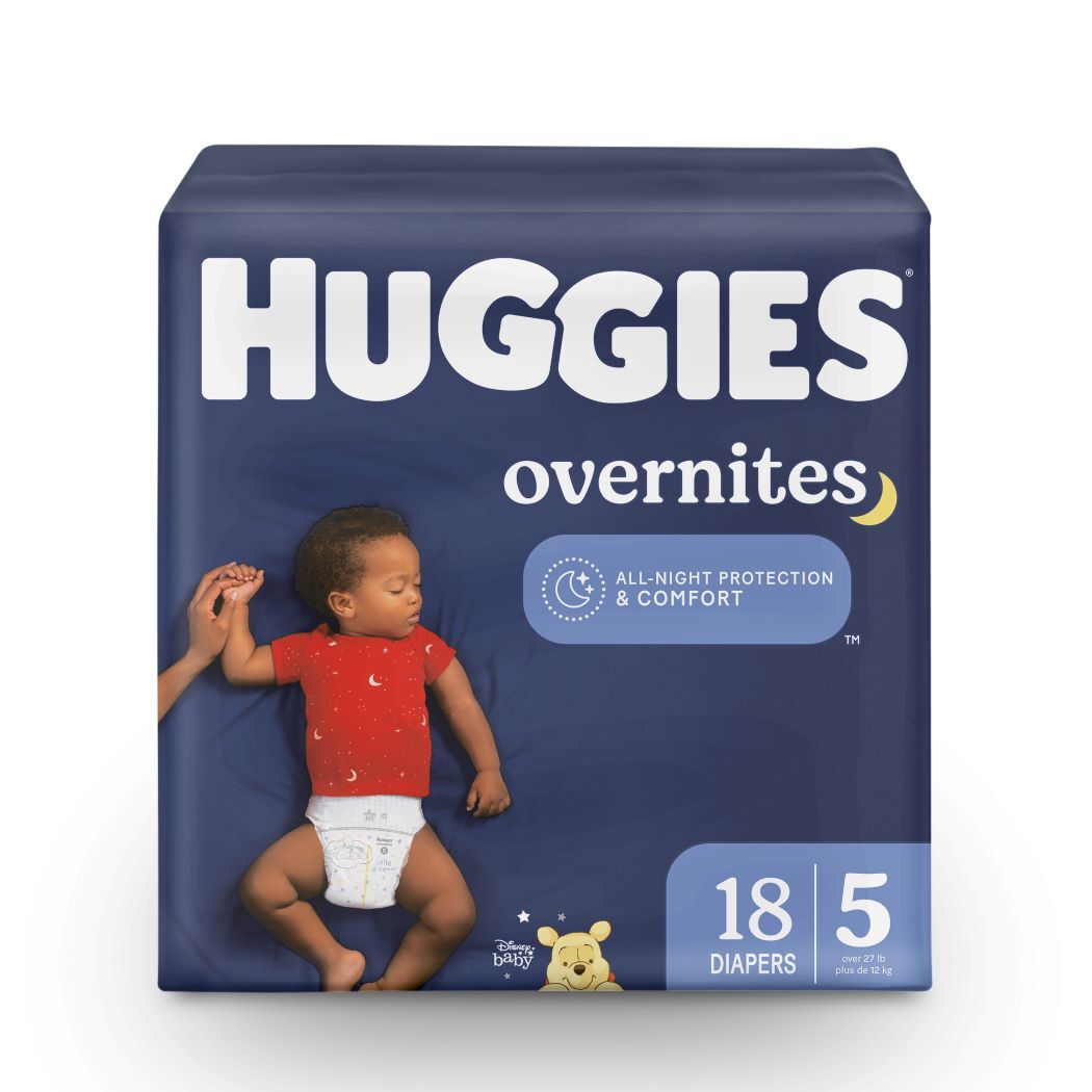 Huggies Overnites XXG/S5 18 Unidades