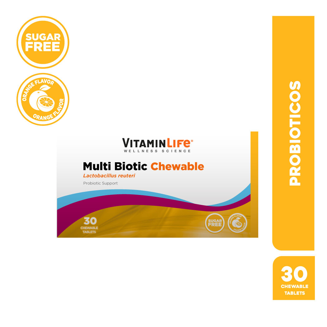 VitaminLife Multi Biotic Chewable 30 Chewable Tablets