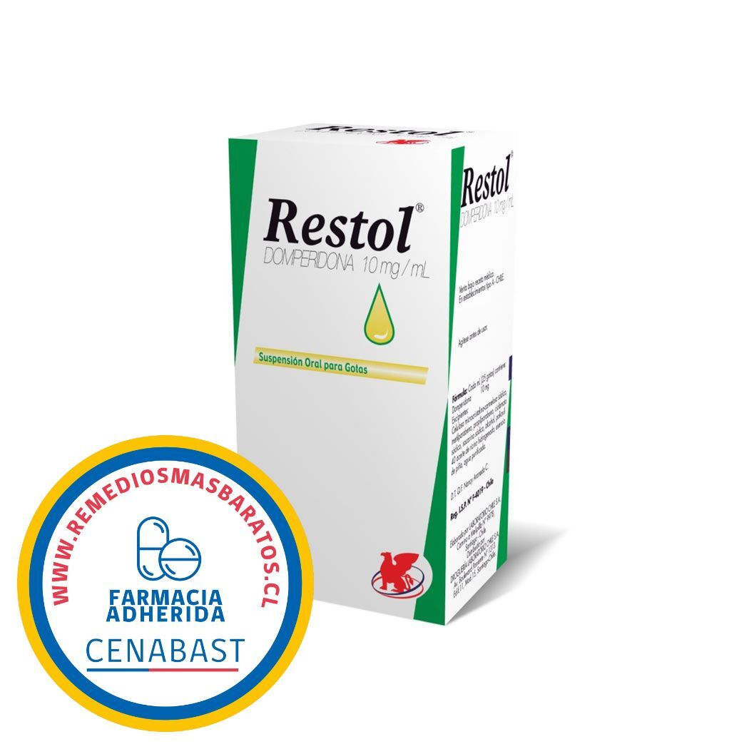 Restol Domperidona 10mg/ml Oral Gotas 20ml - Cenabast