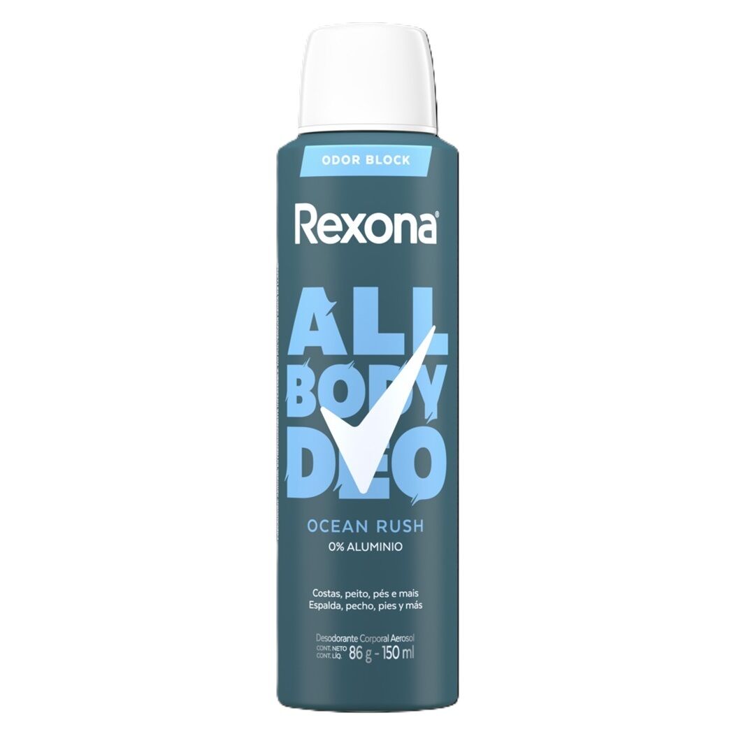 Rexona Man Desodorante Aerosol Oceanrush 150ml