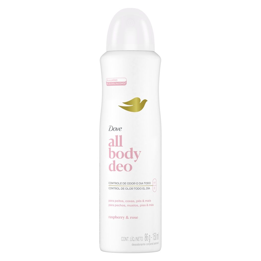Dove Desodorante Aerosol Raspberry 150ml