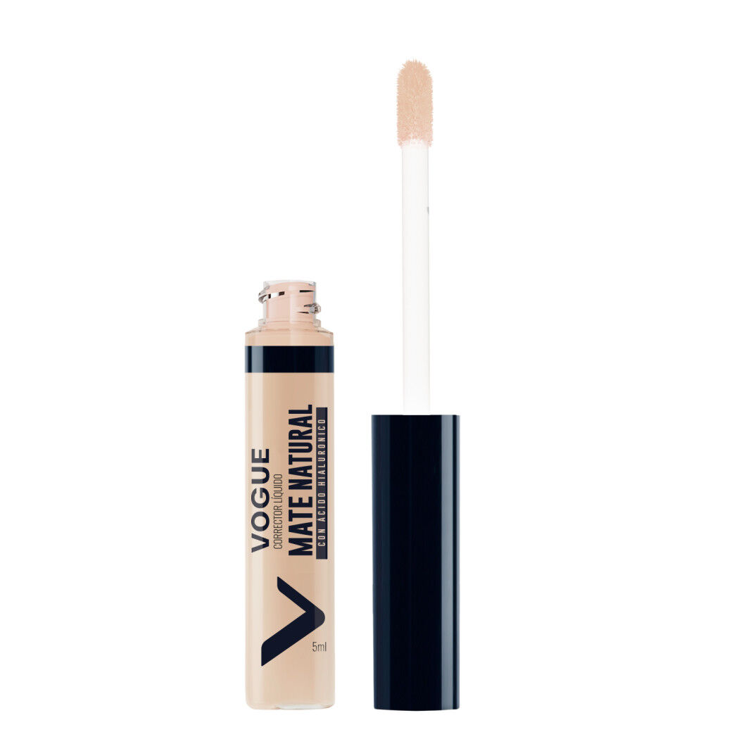 Vogue Corrector Líquido Mate Natural 225F Champan 5ml