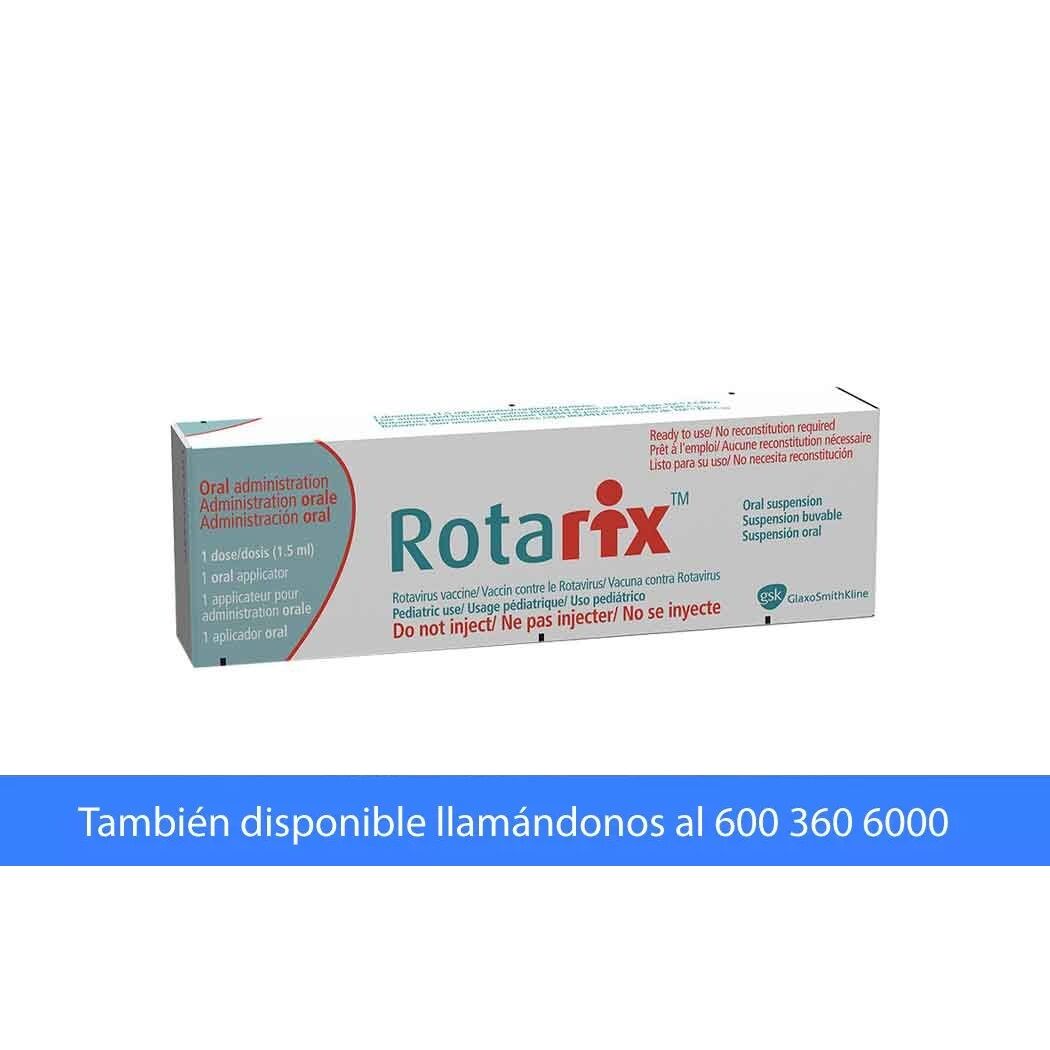 Rotarix Vacuna Rotavirus Solución Oral 1 Dosis