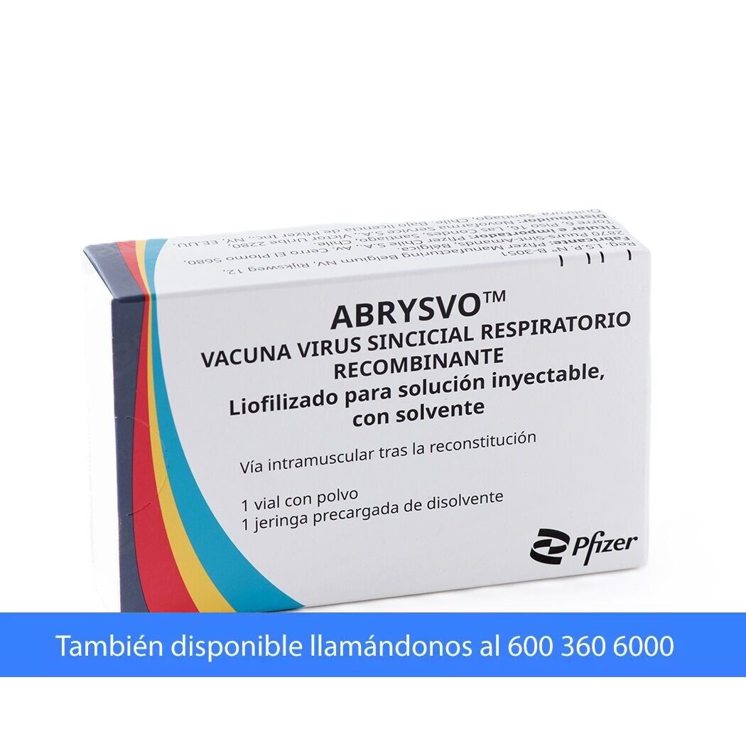 Abrysvo 120mcg PSF Inyectable 0.5ml GVL + SYR CL 1 Jeringa Prellenada