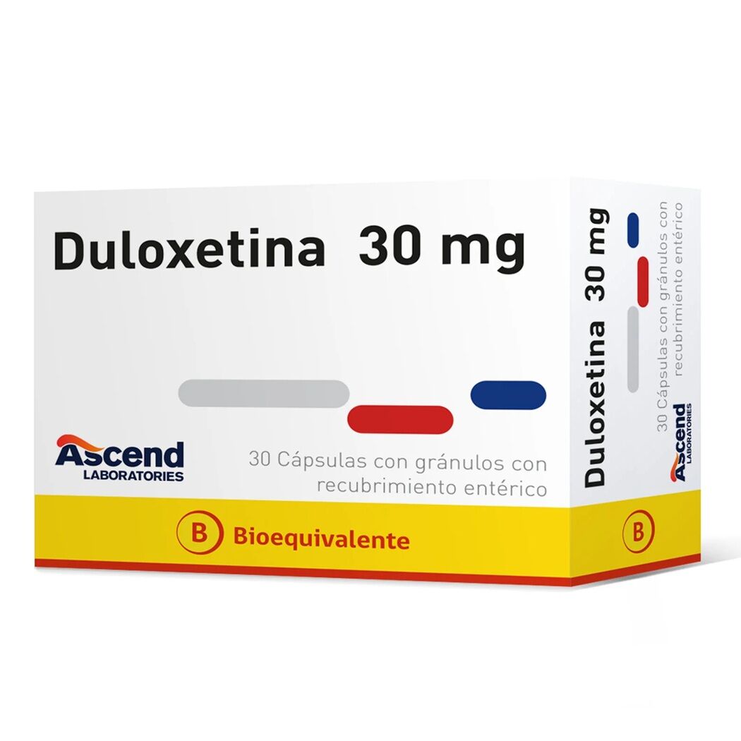 Duloxetina (B) 30mg 30 Cápsulas