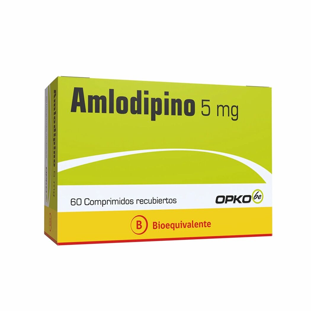 Amlodipino 5mg 60 Comprimidos