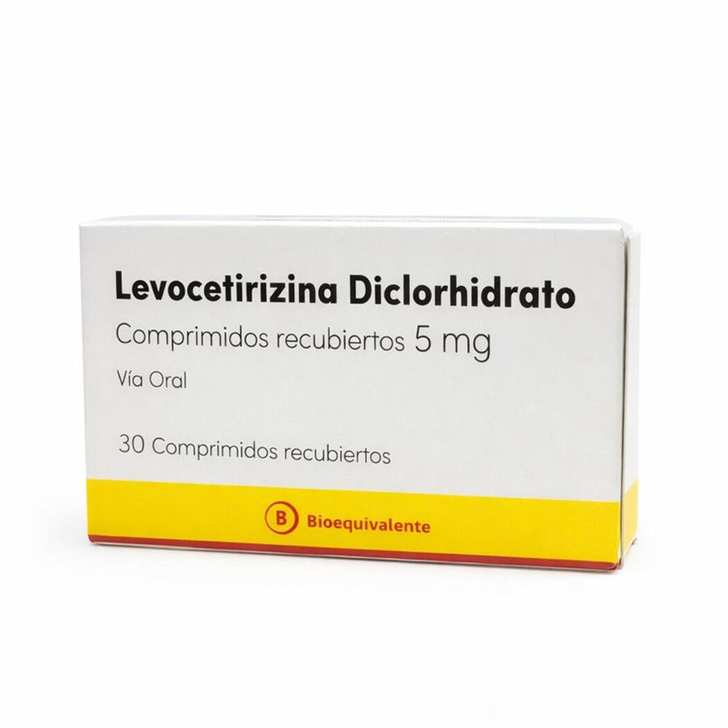 Levocetirizina (B) 5mg 30 Comprimidos Recubiertos