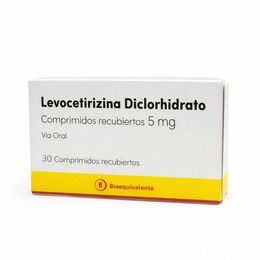 Levocetirizina (B) 5mg 30 Comprimidos Recubiertos