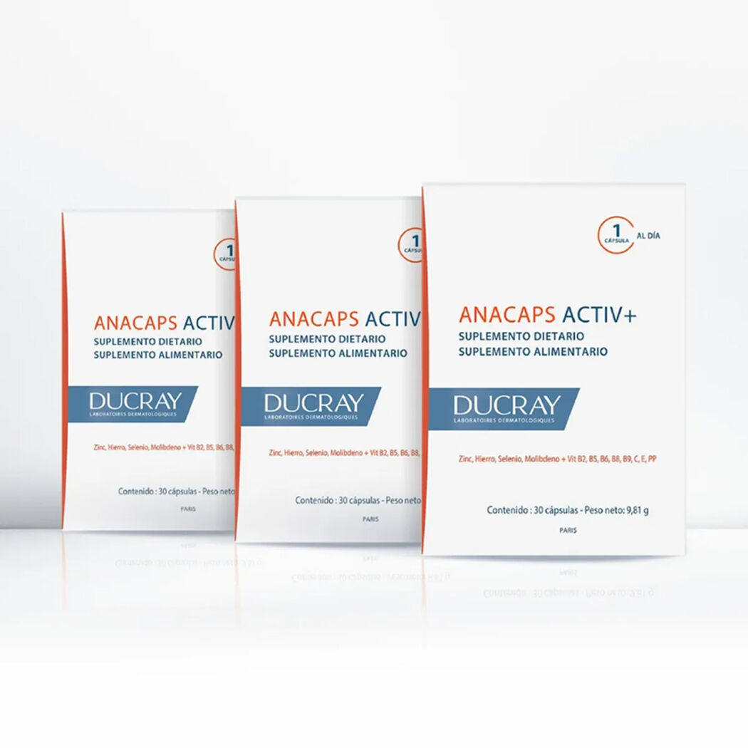 Anacaps Activ´+ 30 Cápsulas x3