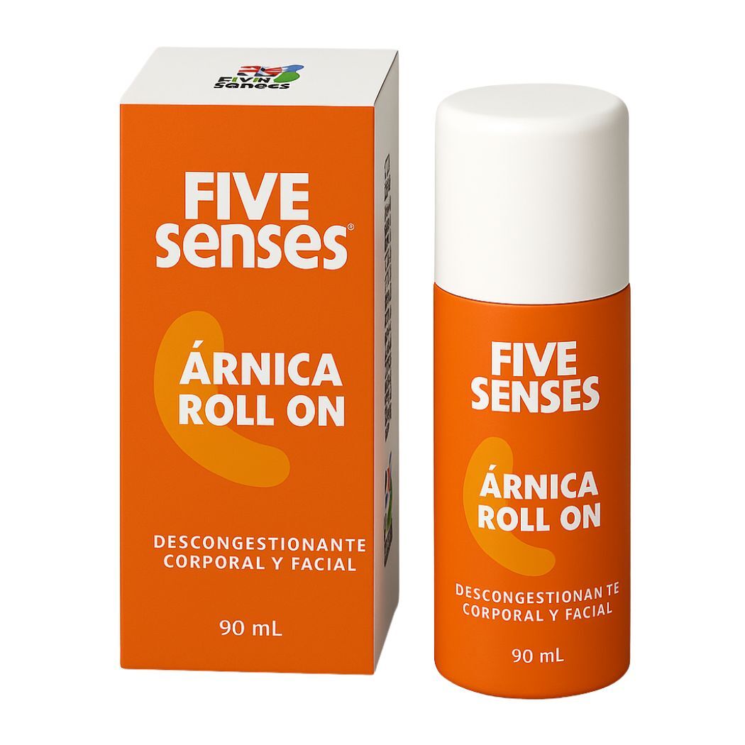 FiveSenses Arnica Roll-on Descongestionante Corporal y Facial 90ml