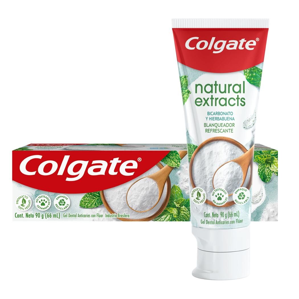 Pasta Dental Colgate Naturals Bicarbonato de Sodio 90g