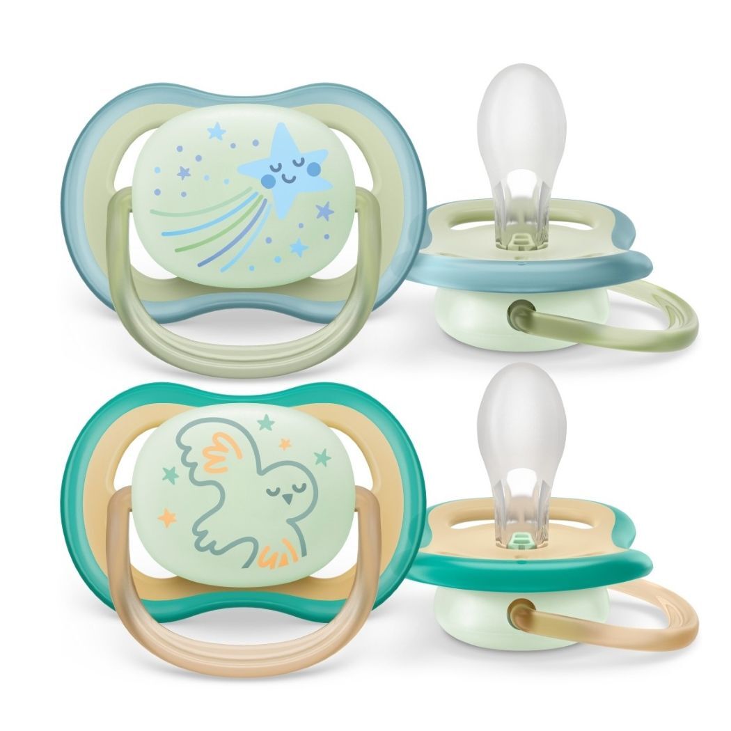 Chupete Avent Ultra Air Nocturno 0-6m SCF376/18