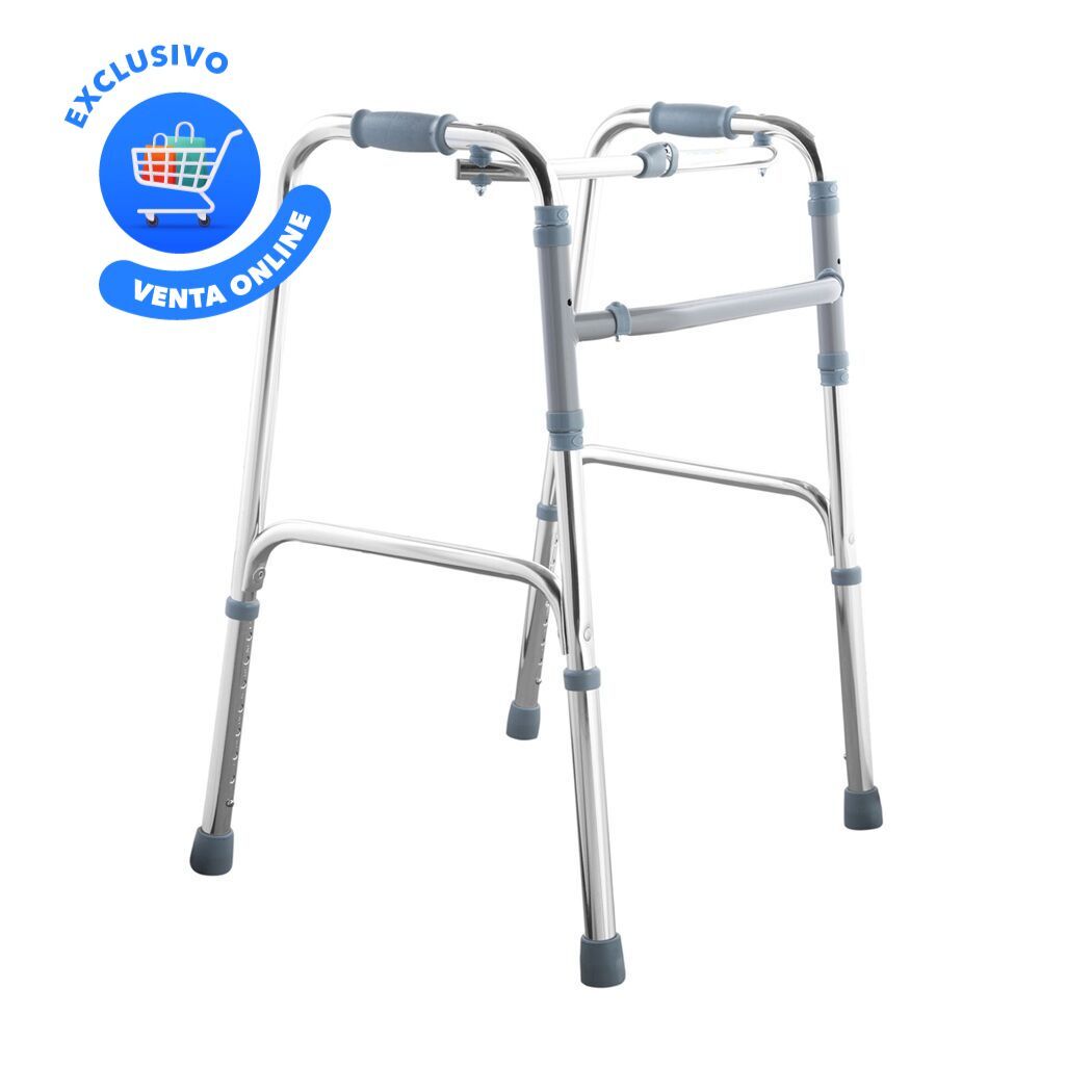 Andador de aluminio plegable estándar