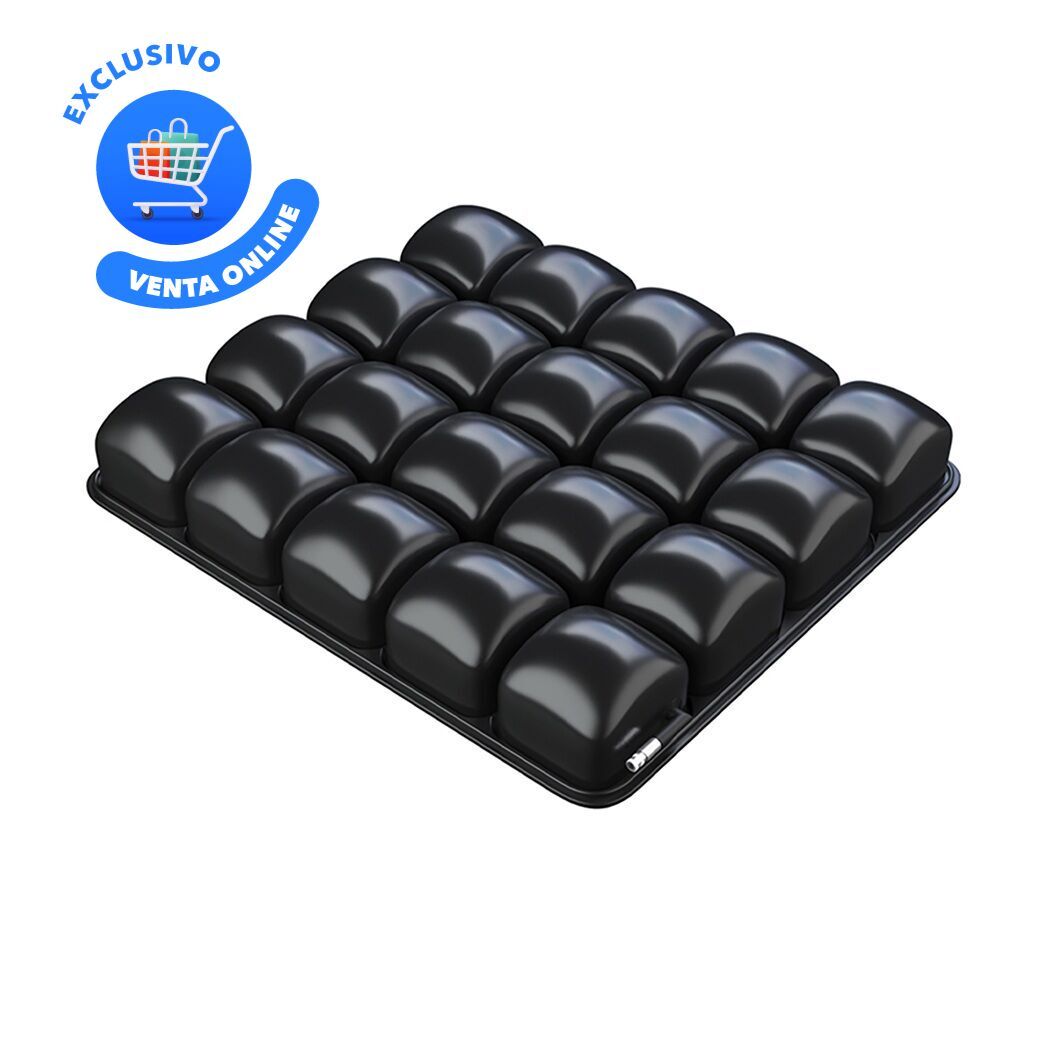 Cojín antiescaras inflable 46 x 46 x 7cm PVC