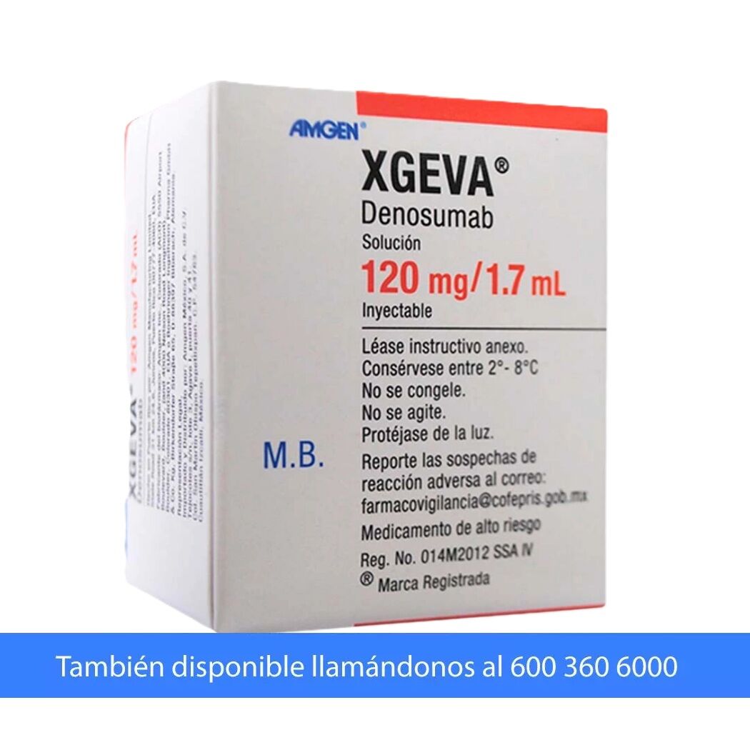 Xgeva 120mg/1.7ml Inyectable 1 Ampolla