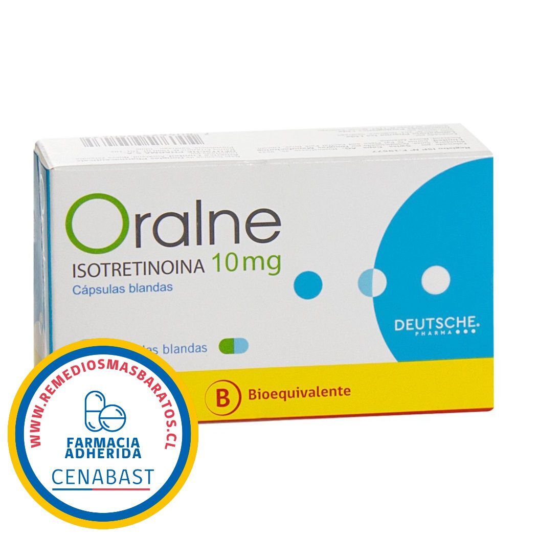 Oralne (B) Isotretinoí­na 10mg 30 Cápsulas - Cenabast