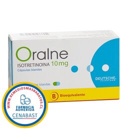 Oralne (B) Isotretinoí­na 10mg 30 Cápsulas - Cenabast