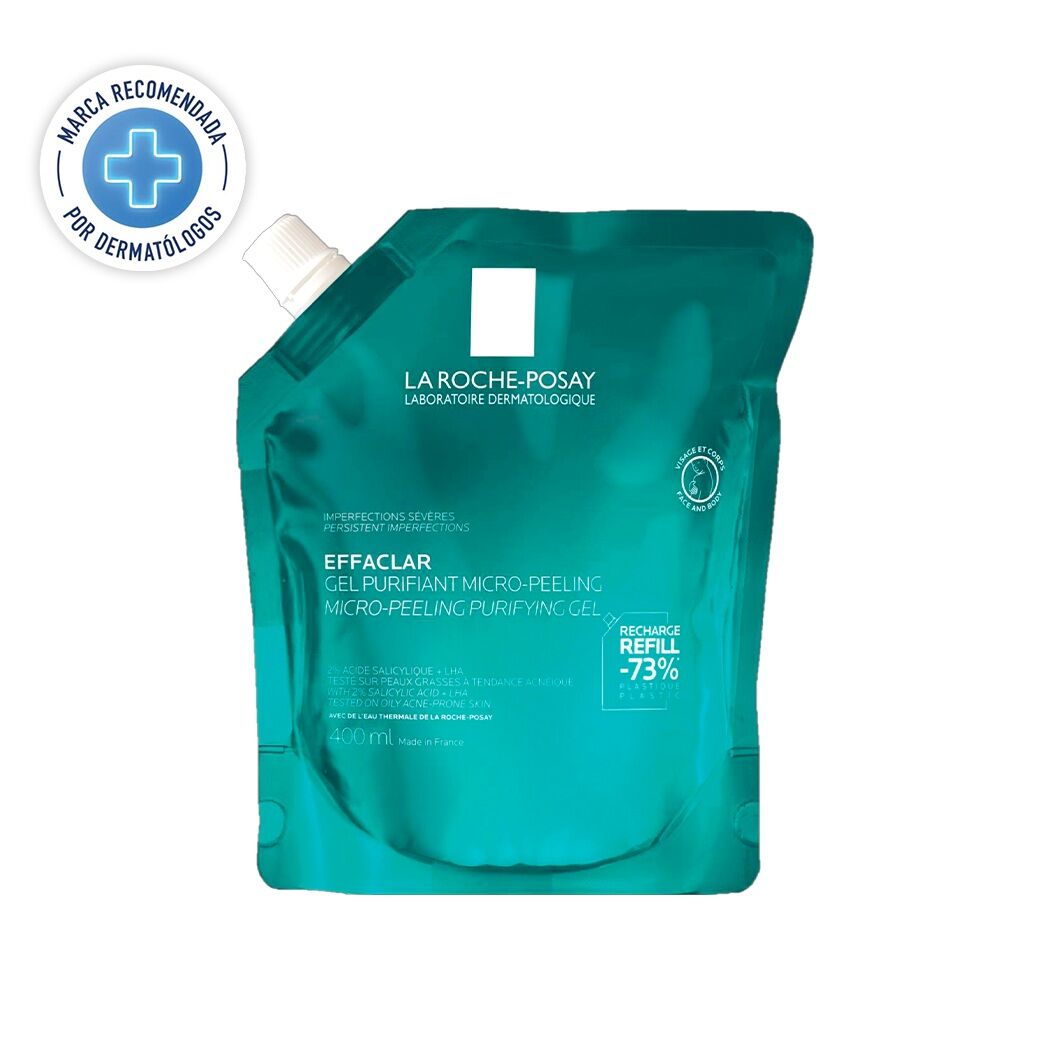 Effaclar Gel Microexfoliante Refill La Roche-Posay 400ml