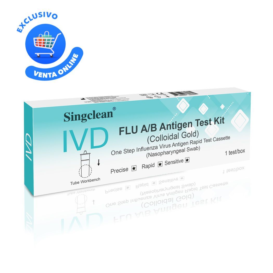 Singclean Test Rápido Influenza