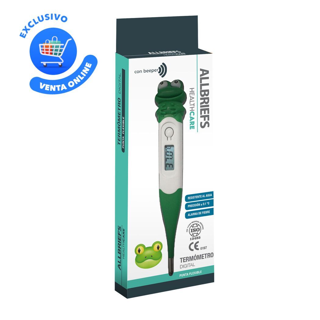 Termómetro Infantil Allbriefs Ranita