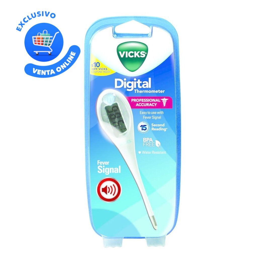 Termómetro Digital Vick 1 Unidad