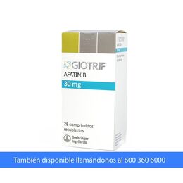 Giotrif Afatinib 30mg 28 Comprimidos Recubiertos