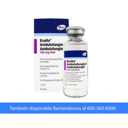 Ecalta Anidulafungina 100mg 1 Frasco-Ampolla