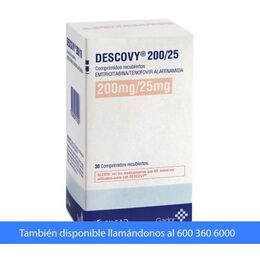 Descovy 200/25 30 Comprimidos Recubiertos