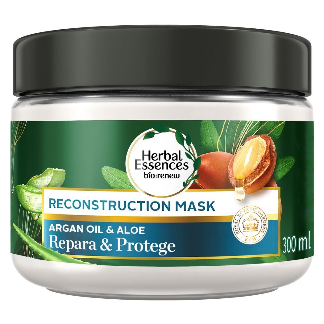 Máscarilla Herbal Essencess Bio: Renew Argan Oil Of Morcco Reconstruction Mask 300ml