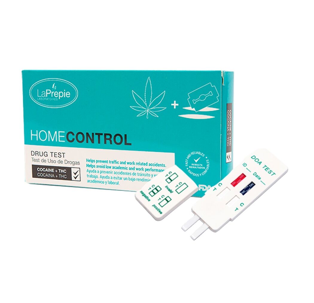 Test Droga Doble THC-COC Home Control