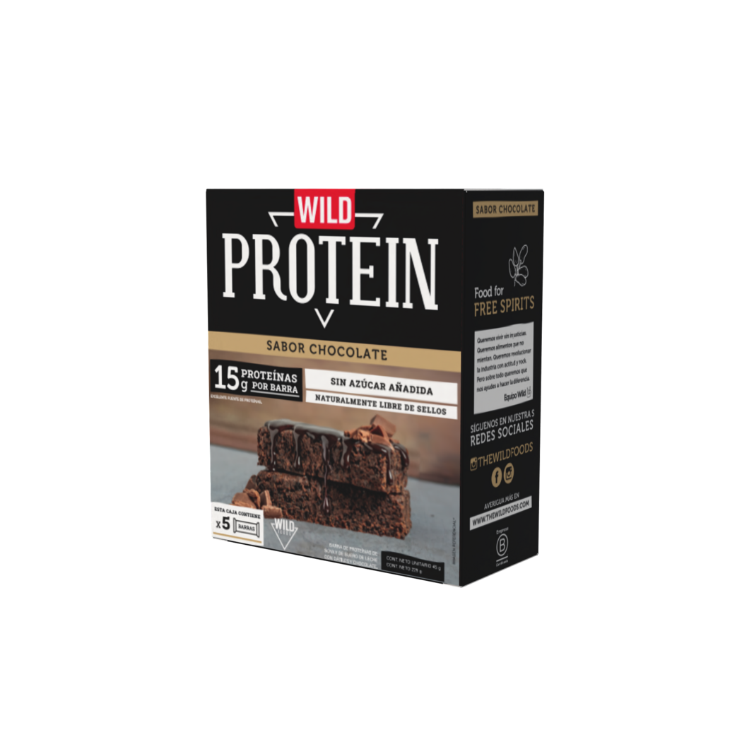 Pack Wiild Protein Chocolate 5 Unidades
