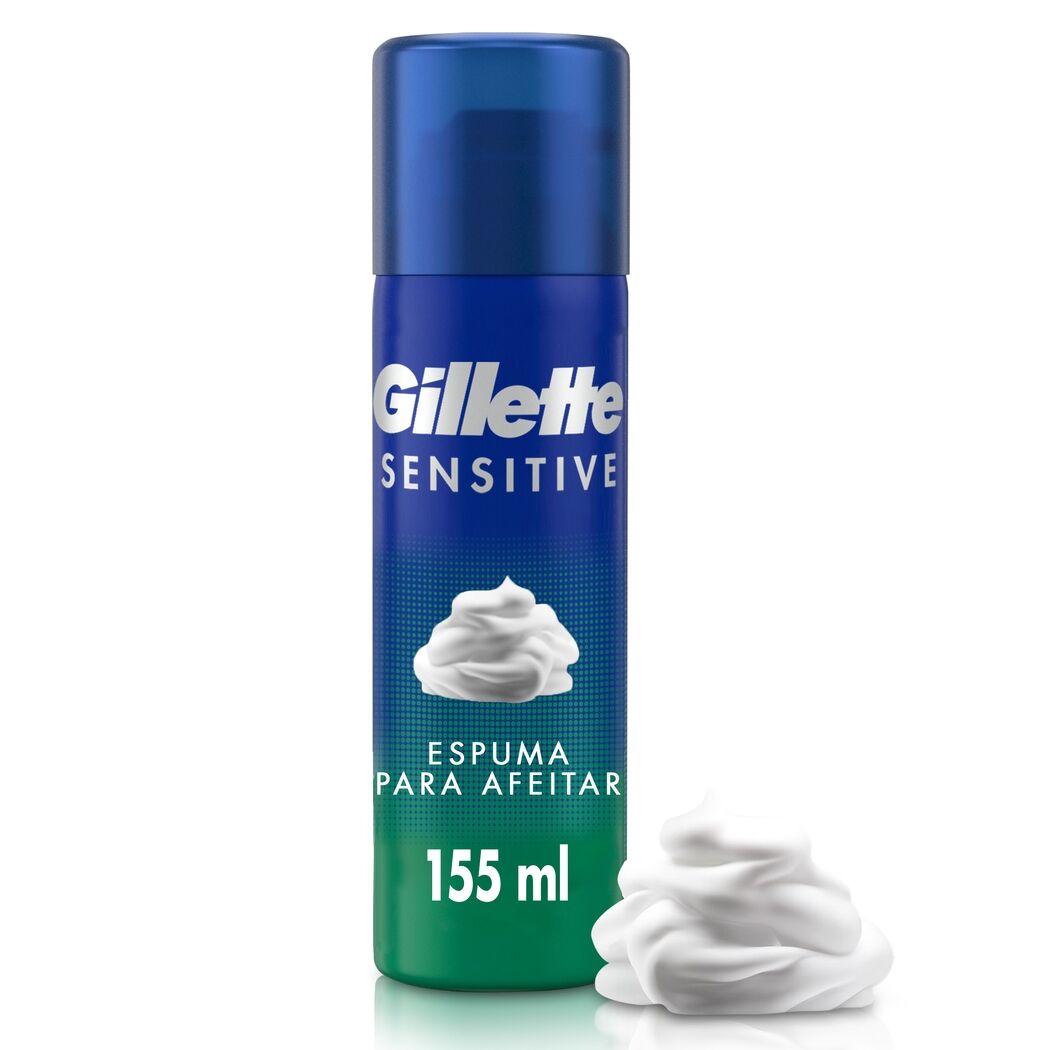 Gillette Espuma De Afeitar Sensitive 155ml
