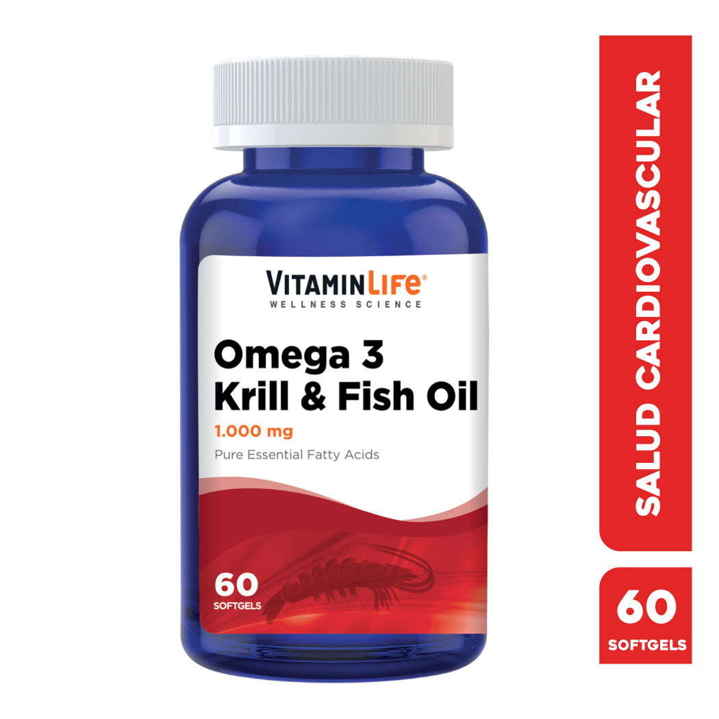 VitaminLife Omega 3 Krill & Fish Oil
