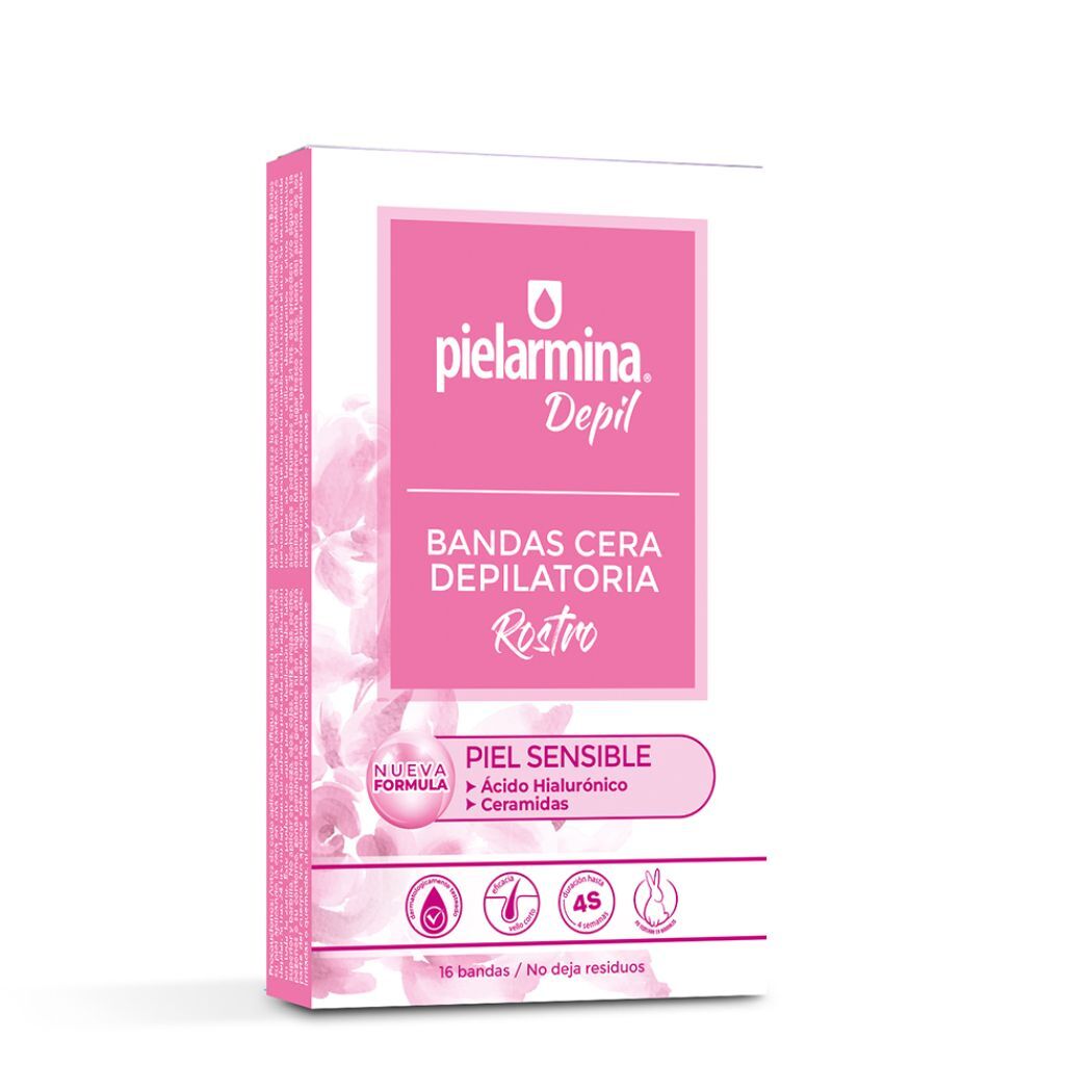 Bandas Depilatorias Faciales Ceramidas Pielarmina Depil