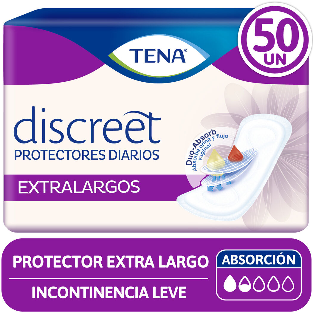 Tena Protector Diario Extra Largo 50 Unidades