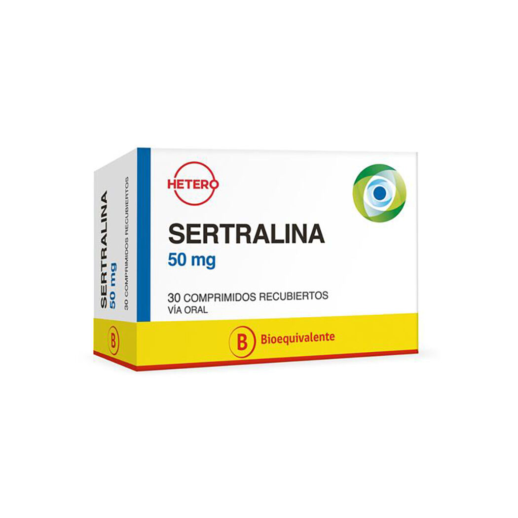 Sertralina (B) 100mg 30 Comprimidos Recubiertos