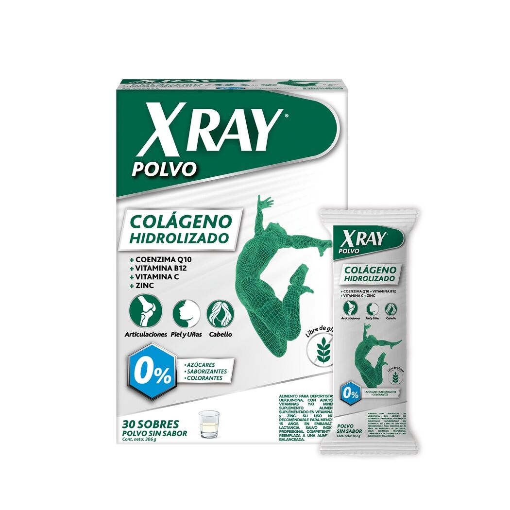 XRAY 0% Sin Sabor Polvo 30 Sachet