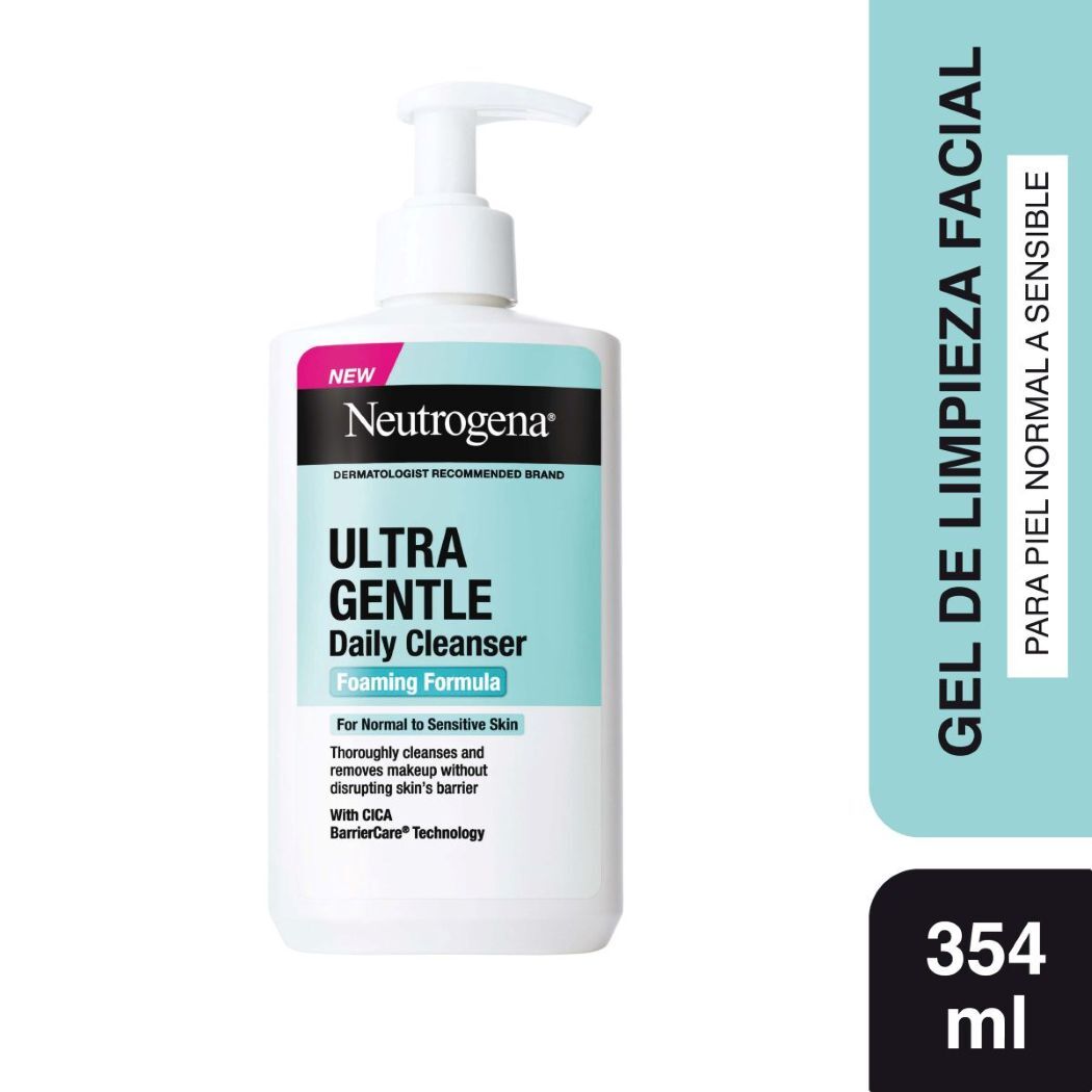 Gel de Limpieza Facial Neutrógena Ultra Gentle 354 ml