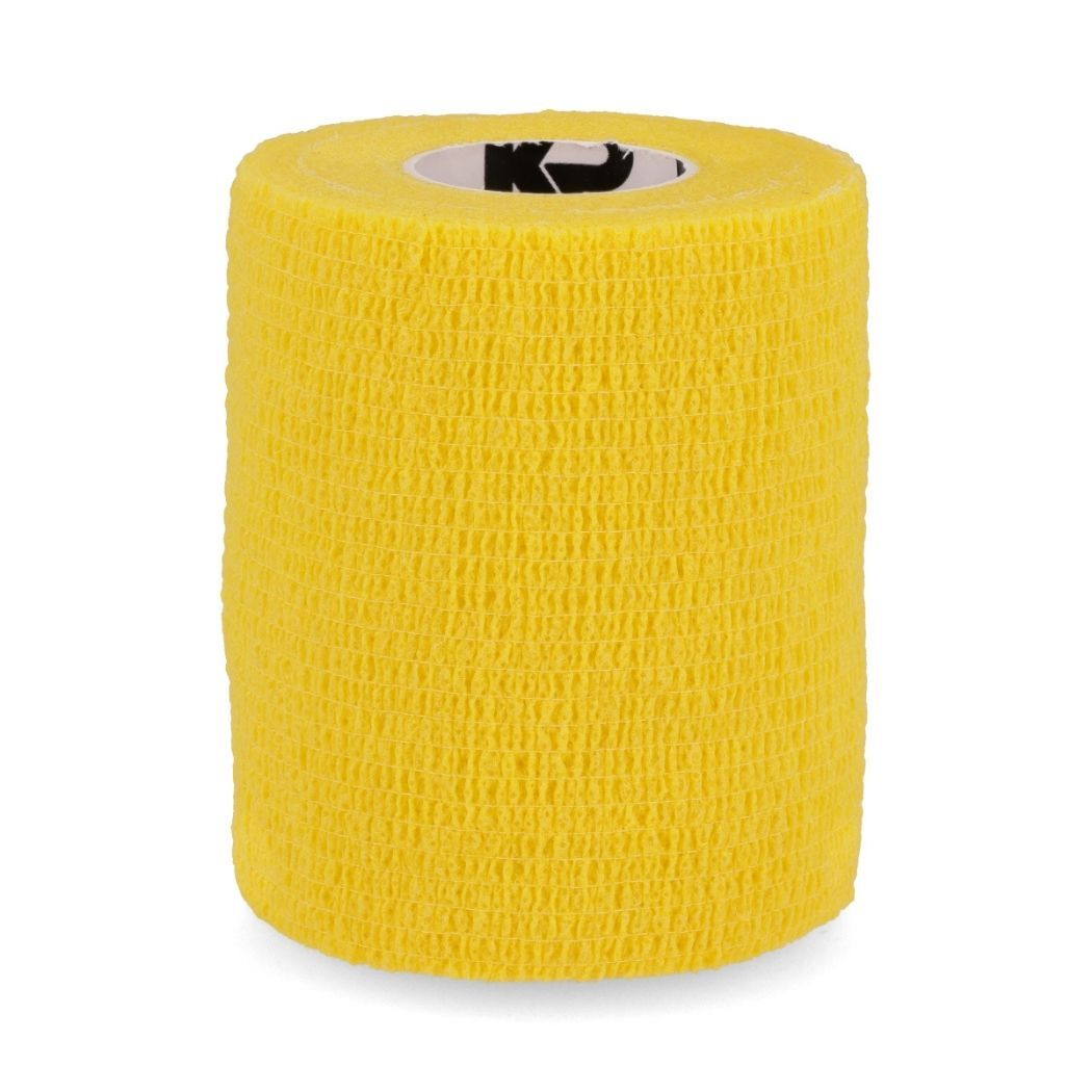 Vendaje Cohesivo Amarillo 7.5 cm x 6.9 m – Mayor Rendimiento y Sujeción