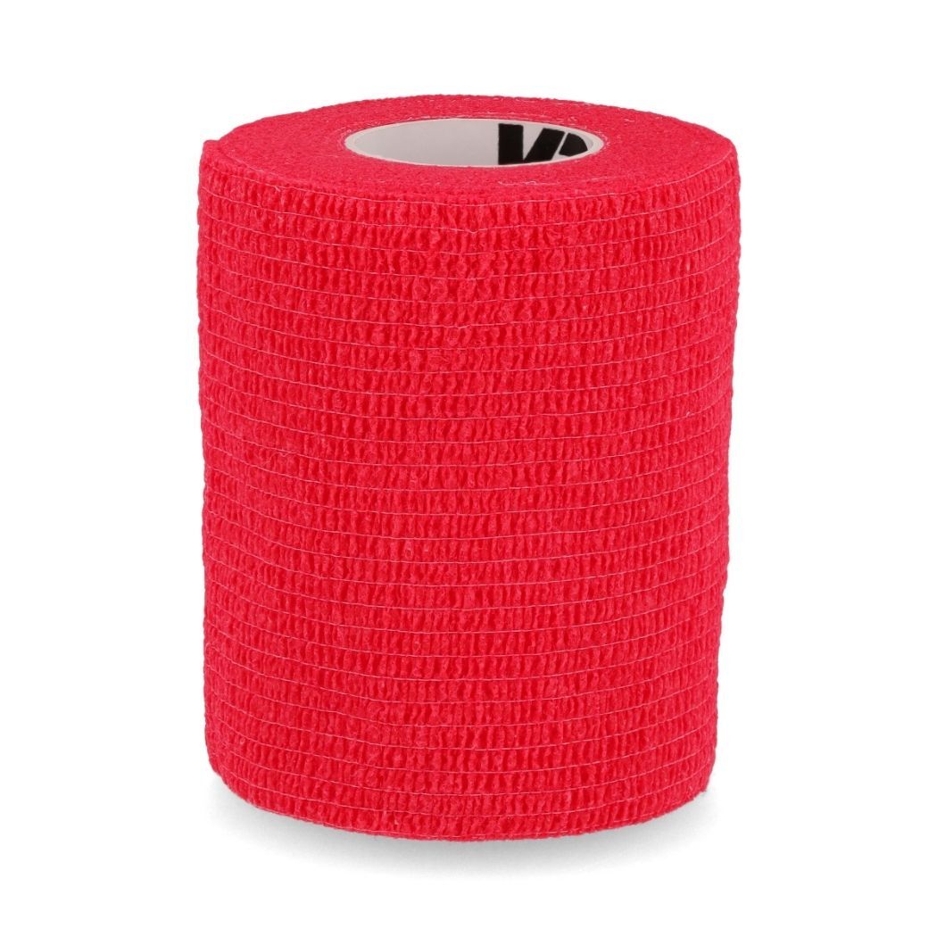 Vendaje Cohesivo Rojo 7.5 cm x 6.9 m – Mayor Rendimiento y Sujeción