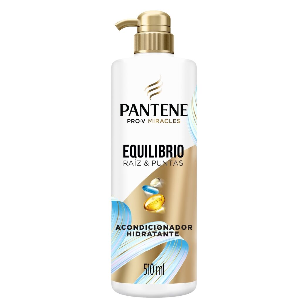 Acondicionador Pantene Pro-V Miracles Equilibrio Raíz y Puntas Hidratante 510ml