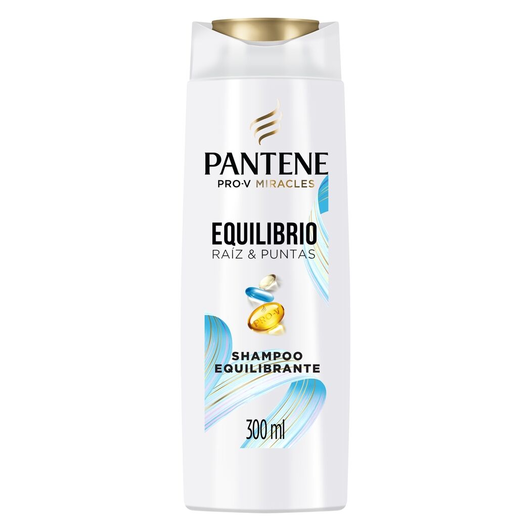 Shampoo Equilibrante Pantene Pro-V Miracles Equilibrio Raíz y Puntas 300ml