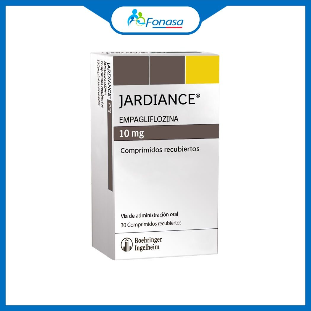 Jardiance Empagliflozina 10mg 30 Comprimidos Recubiertos