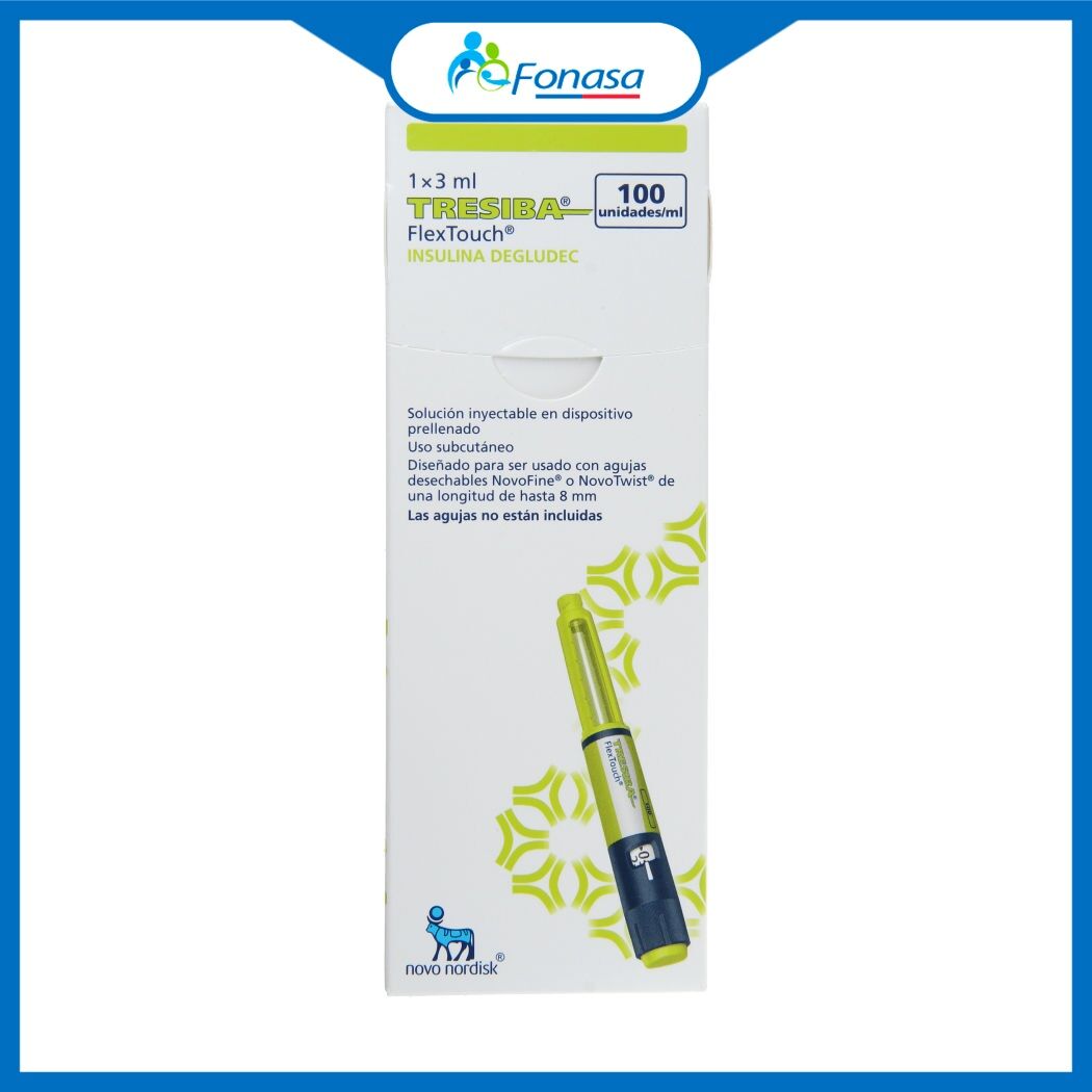 Tresiba Flextouch Insulina Degludec 100UI/ml 3ml x1F-A