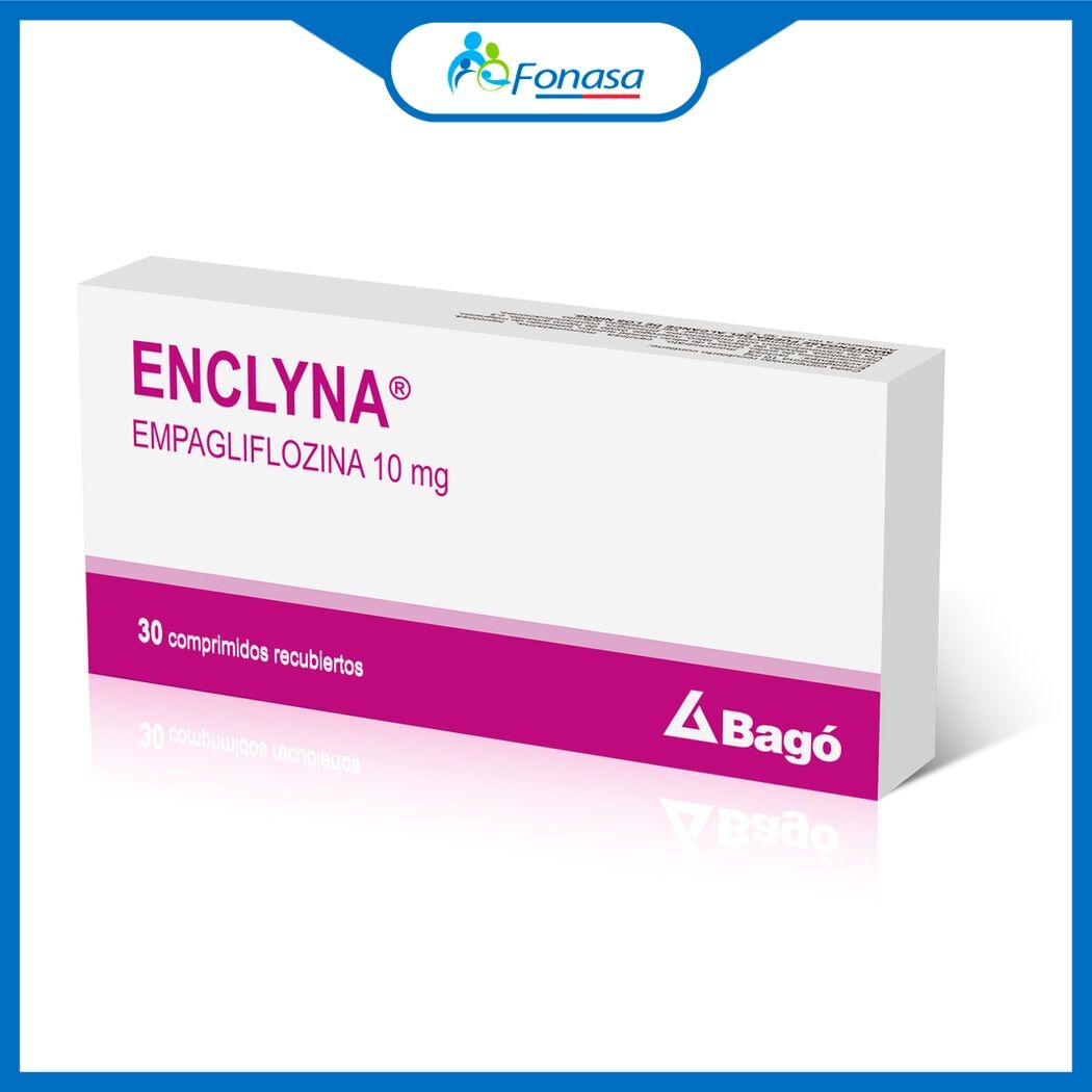 Enclyna Empagliflozina 10mg 30 Comprimidos Recubiertos