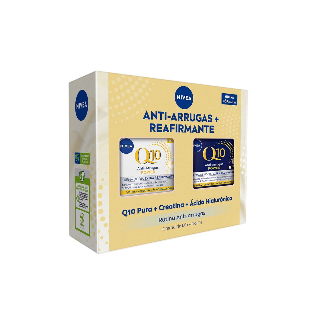 NIVEA Pack Reafirmante Q10 Crema Corporal 400ml x2