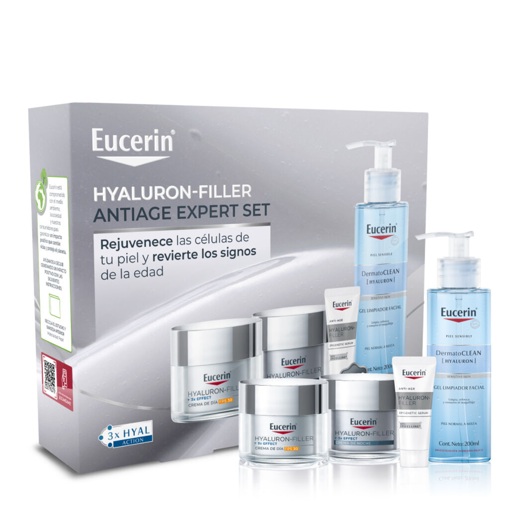 EUCERIN Pack Rutina Hyaluron Filler Antiarrugas