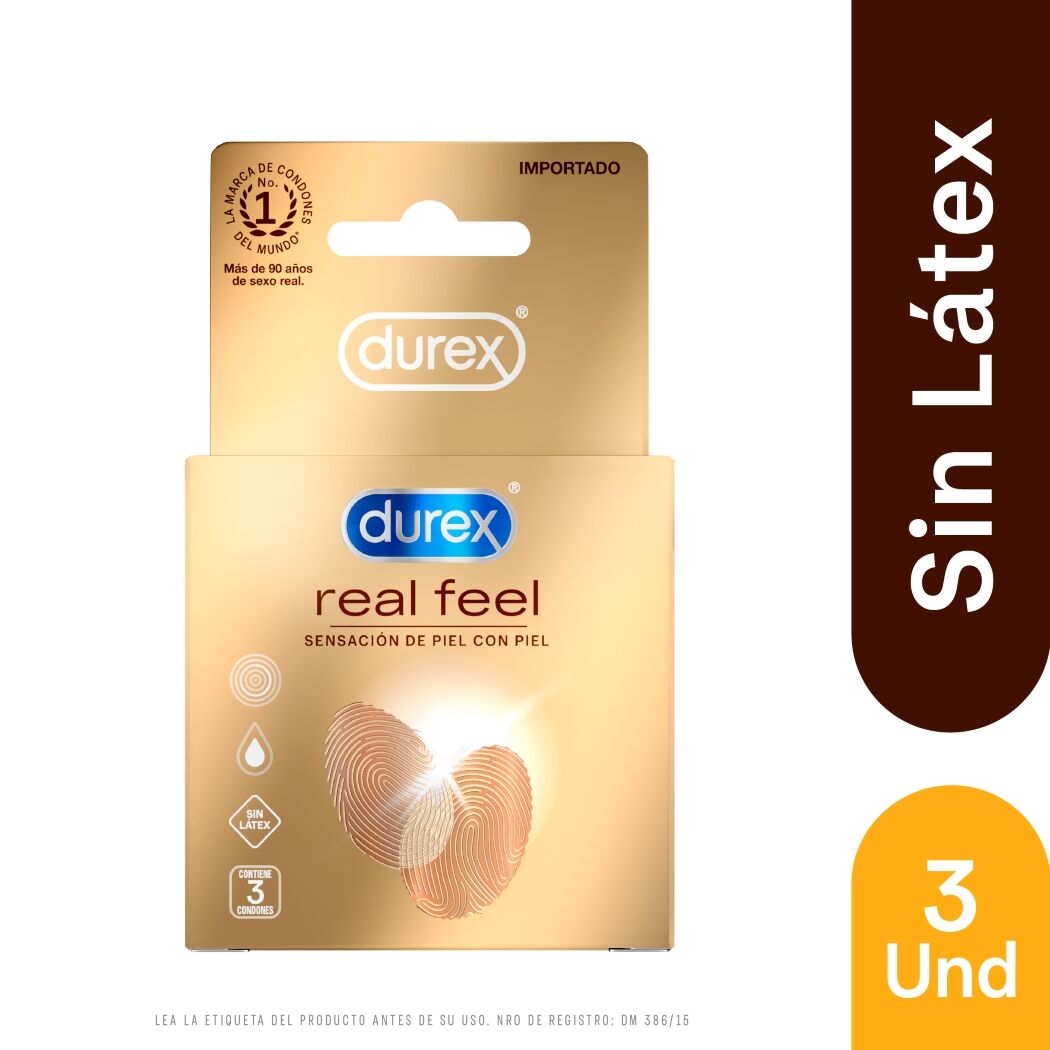 Durex Real Feel 3 Unidades