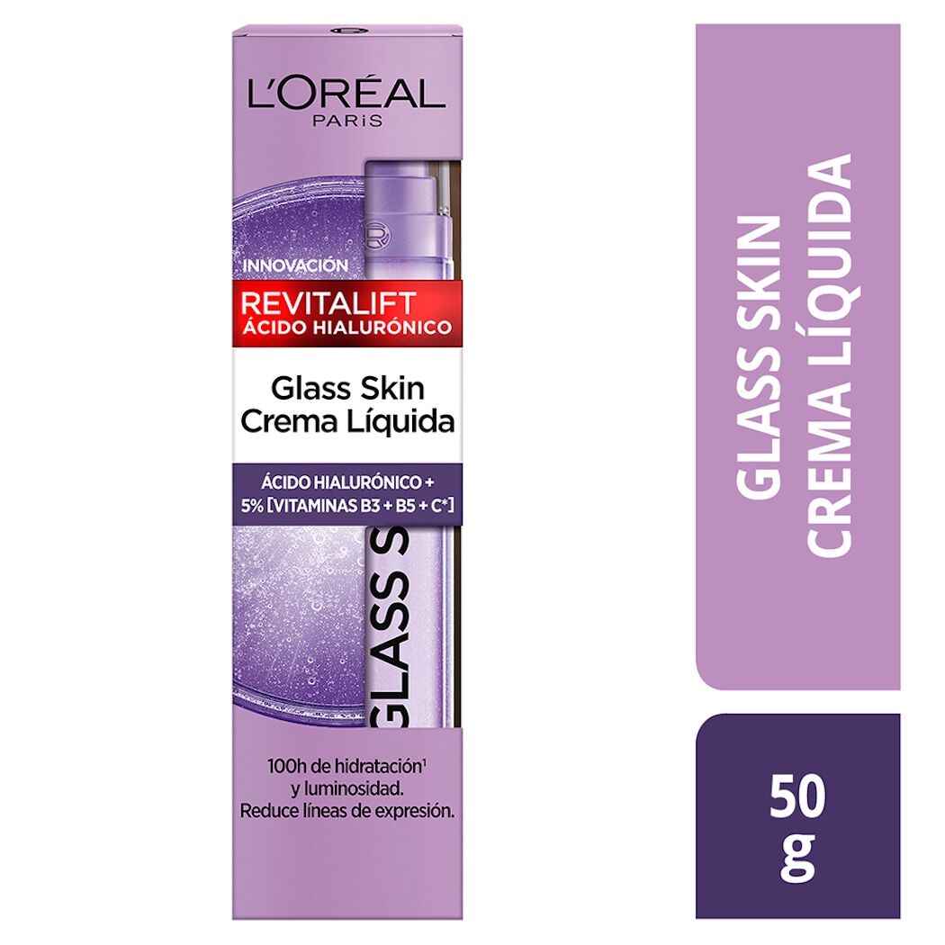 L'Oréal Paris Revitalift Filler Glass Skin Crema 50 ml