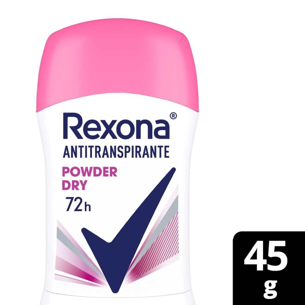 Rexona Desodorante Antitranspirante Barra Powder Dry 45 g